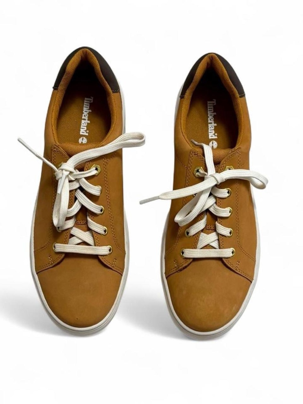 Timberland Wheat Nubuck Platform Sneakers Women’s Size 10 Laurel Court Low Top